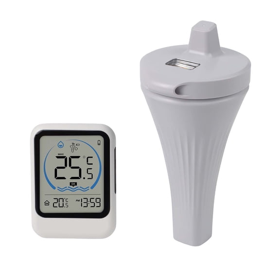 CENL WIRELESS POOL THERMOMETER WITH LCD DISPLAY FOR ACCURATE TEMPERATURE MONITORING