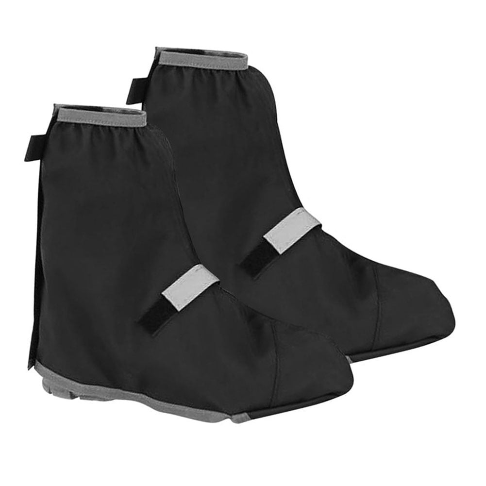 Waterproof Rubber Shoe Covers For Men & Women - Rain Boot Covers With Zipper For Hiking, Gardening