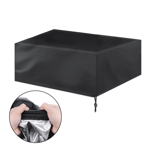 CENL Waterproof Oxford Cloth Cover for Billiard Pool Tables 210D Dust Protection for 8FT & 9FT Sizes Silver Coating