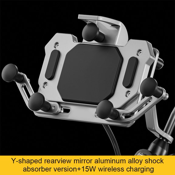 CENL motorcycle phone mount bike phone holder Anti-vibration shock absorber bracket