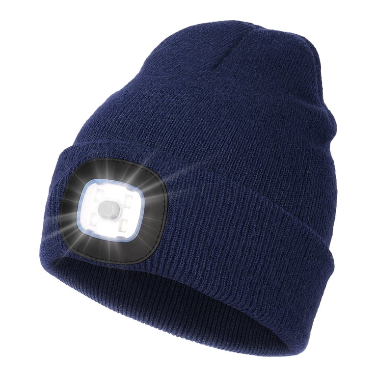 CENSGO Beanie with Light for Kids, USB Rechargeable Winter  display picture 1