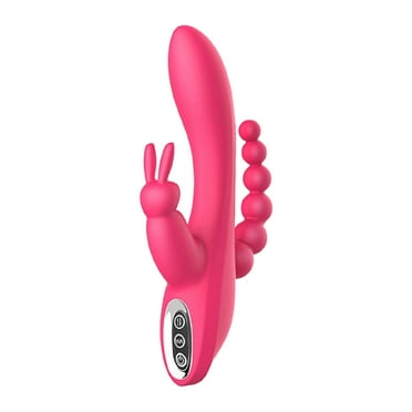 CENTEREL 3 In 1 Rabbit Vibrator with 7 Powerful Vibration Modes G Spot Vibrator Silicone Massager Adult Sex Toys for Women