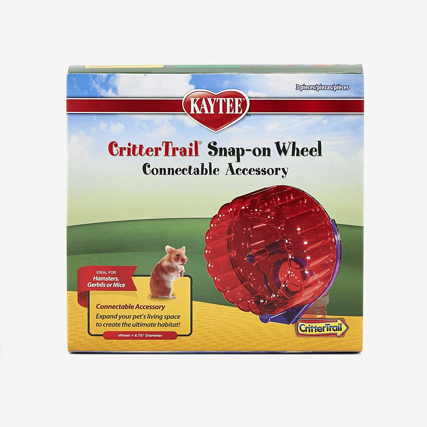 CENTRAL SUPER PET/PETs INTL SNAP ON COMFORT WHEEL