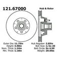 thumbnail image 1 of CENTRIC PARTS - BR5307 ROTOR, 1 of 5