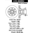 thumbnail image 1 of CENTRIC PARTS - BR5520 ROTOR Fits select: 1974-1986 CHEVROLET C30, 1987-1988 CHEVROLET R30, 1 of 4