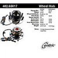 CENTRIC PARTS - HUB ASSEMBLY Fits select: 1999-2004 FORD F350 - image 1 of 5