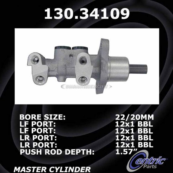 CENTRIC PARTS - MASTER CYLINDER Fits select: 2001 BMW 325
