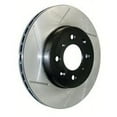 thumbnail image 1 of CENTRIC PARTS - POWR SLOT ROTOR Fits select: 2008-2009 FORD TAURUS, 2005-2007 FORD FIVE HUNDRED, 1 of 5