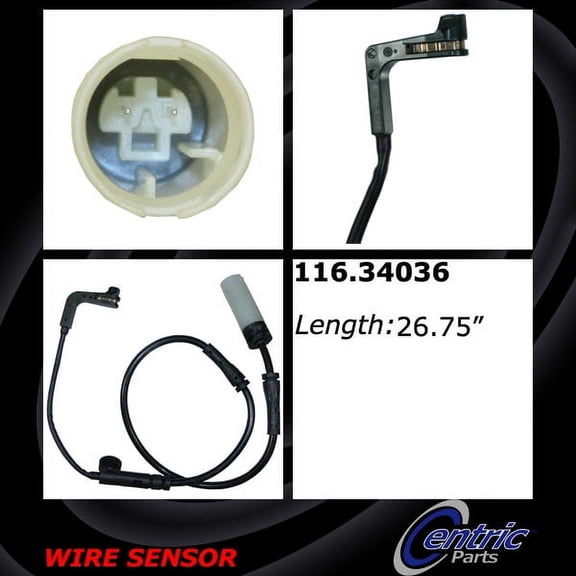 CENTRIC PARTS - SENSOR WIRE Fits select: 2006-2010 BMW M5, 2006-2010 BMW M6