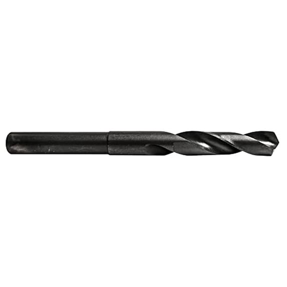 Century Drill & Tool 47335 Black Oxide Silver and Deming Drill Bit, 35/64"
