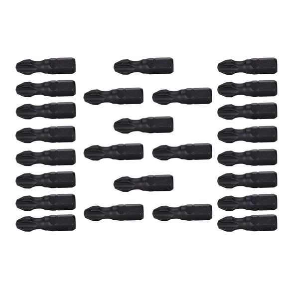 Century Drill & Tool 66805 Impact Screwdriver Bit #3 Phillips, 1", 25 Pack