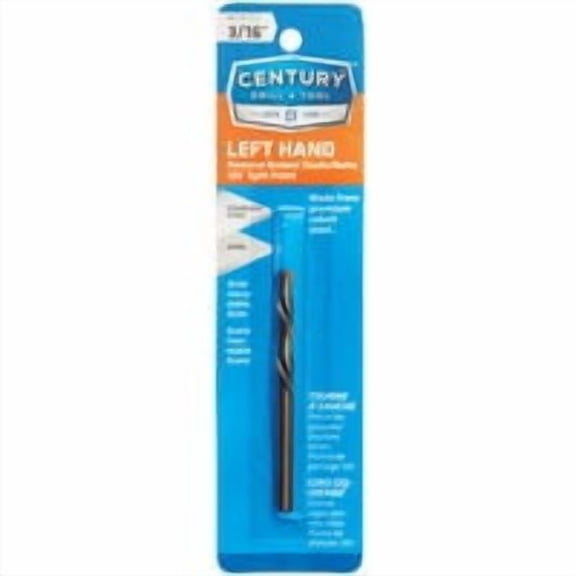 CENTURY DRILL & TOOL Left Hand Drill Bit - Pack of 12 Pro Bulk Pack