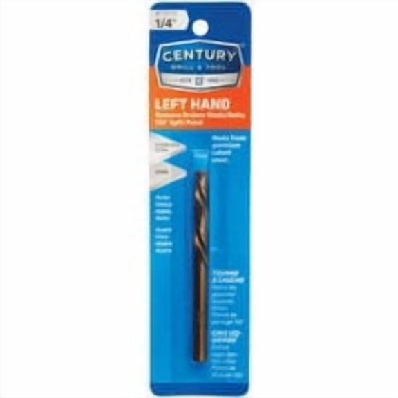 CENTURY DRILL & TOOL Left Hand Drill Bit - Pack of 8 Stock-Up Pack