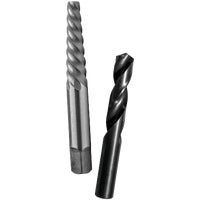 CENTURY DRILL & TOOL Spiral Screw Extractor & Drill Bit Combo - Pack of 10