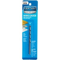 CENTURY DRILL & TOOL Wire Gauge Drill Bit, Case of 6