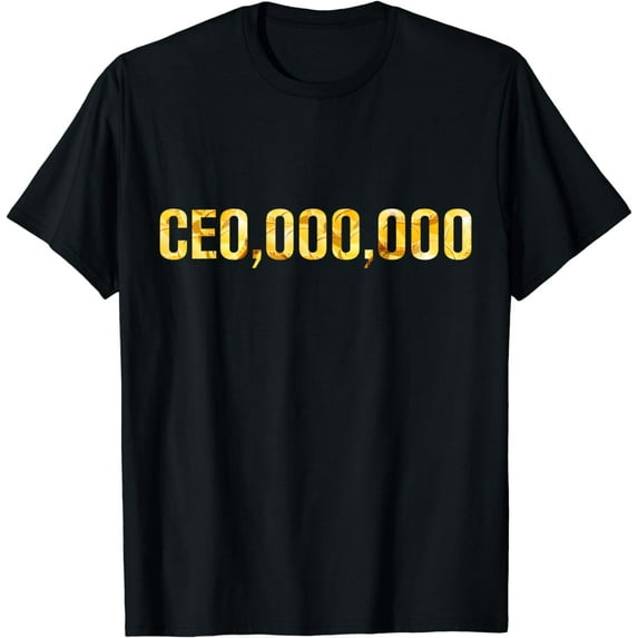CEO 000 000 or CEO OOO OOO Men Entrepreneur T-Shirt