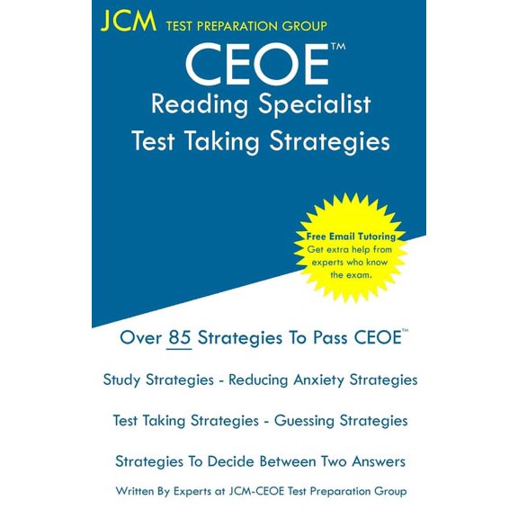 CEOE Reading Specialist - Test Taking Strategies, (Paperback)