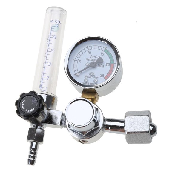 CEORPER 0-25Mpa Argon Regulator CO2 Mig Tig Flow-Meter Gas-Regulators Flowmeter Welding