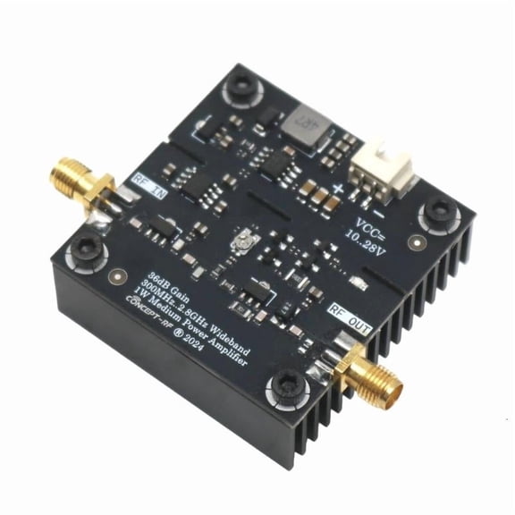 CEORPER 0.3-2.8GHz Broadband Power Amplifiers 1W Output For Radio Projects