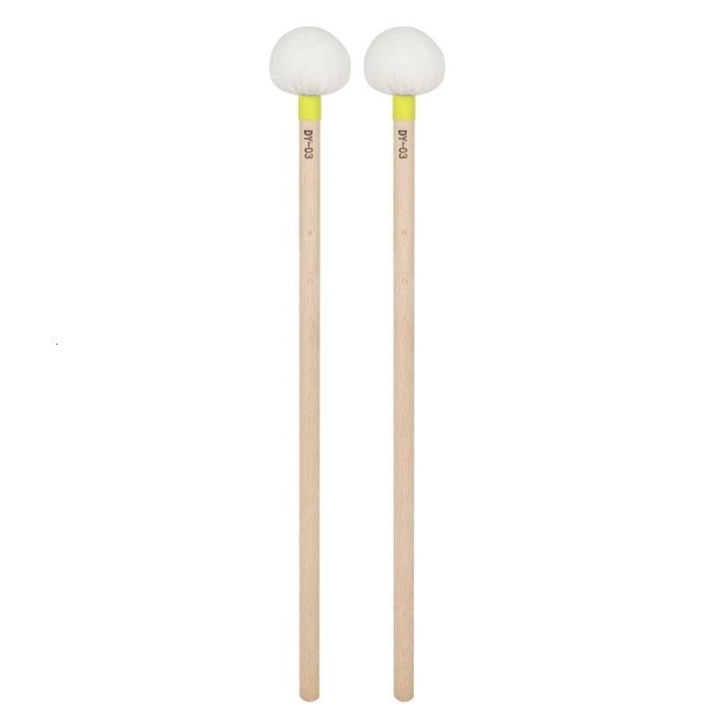CEORPER 1 Pair Timpani Drum Stick Felt Drumstick Hammer Percussion Band Stick