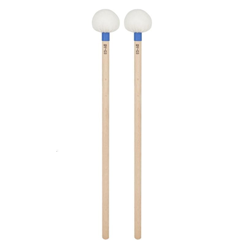 CEORPER 1 Pair Timpani Drum Stick Felt Drumstick Hammer Percussion Band Stick