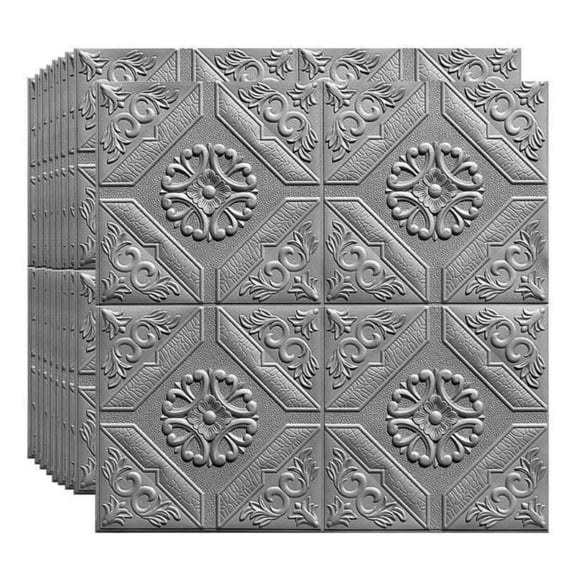 CEORPER 10Pcs Ceiling Roof Wallpaper Wall Sticker Waterproof Background Wallpaper