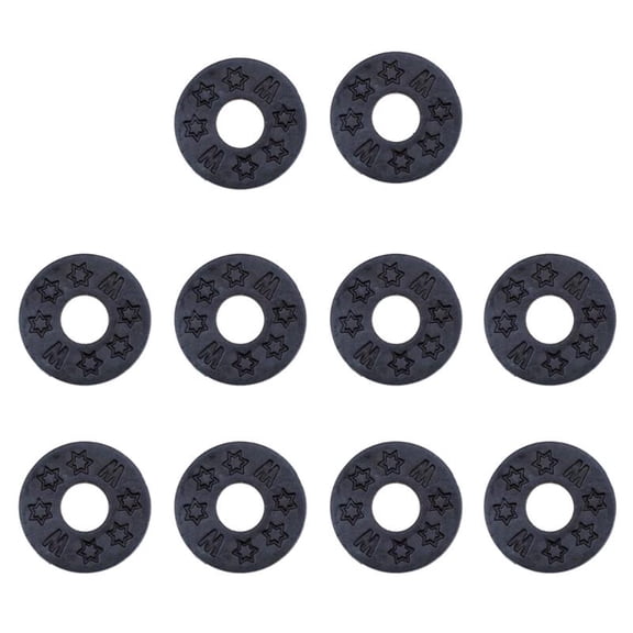 CEORPER 10Pcs Rubber Locking Guitar Strap Locks Protector Blocks for Guitar Enthusiast