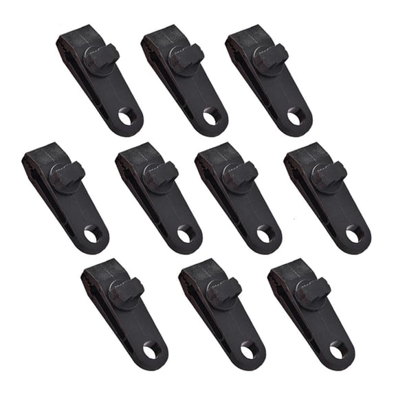 CEORPER 10Pcs Tarp Clips Pool Cover Clips Tent Fasteners Holder for Awnings, Camping