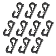 CEORPER 10pcs Nylon Plastic Snap Hooks Camping Carabiner Buckles Tent Accessories Multifunction Snap Hook Camping Equipment