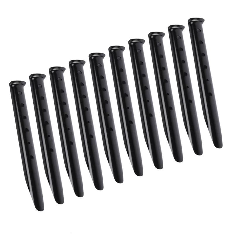 CEORPER 10pcs Outdoor Ground Camping Tent Stakes Anchors Pegs Windproofed Tent Stakes
