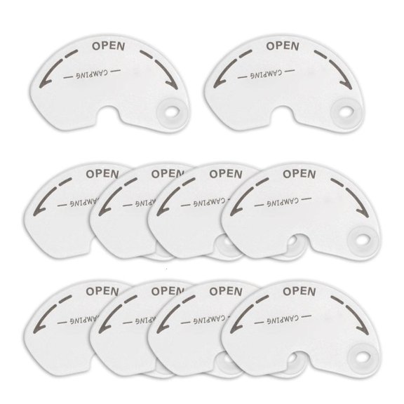 CEORPER 10pcs Reusable Can Lid Dustproofed Can Caps Leak Proof Drink Bottles Caps