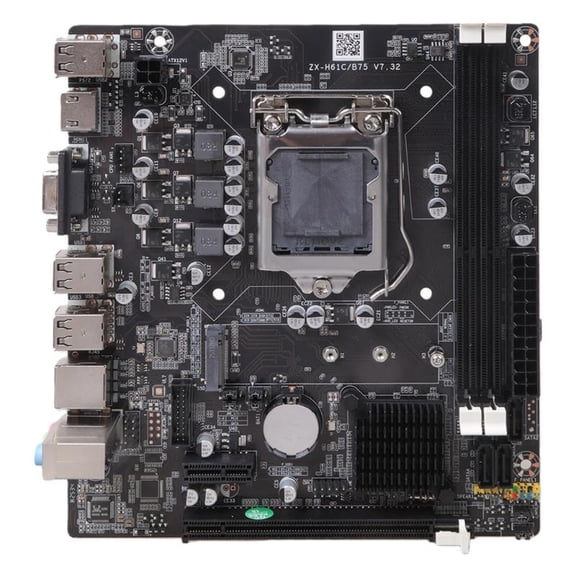 CEORPER 1155 DDR3 H61 Mainboard With 10 USB Port PCIE3.0 16X Slot PCIEx1 SATAII