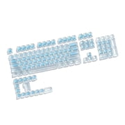 CEORPER 119 Key Carbon Fiber Texture Side Printed Keycaps For Mechanical Keyboard