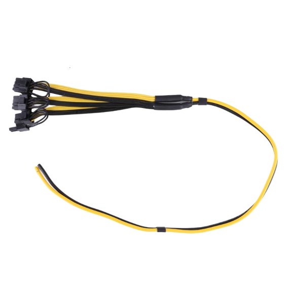 CEORPER 12 AWG 18AWG 8 Pin Miner Power Adapter Cable Modular Power Supply Kits