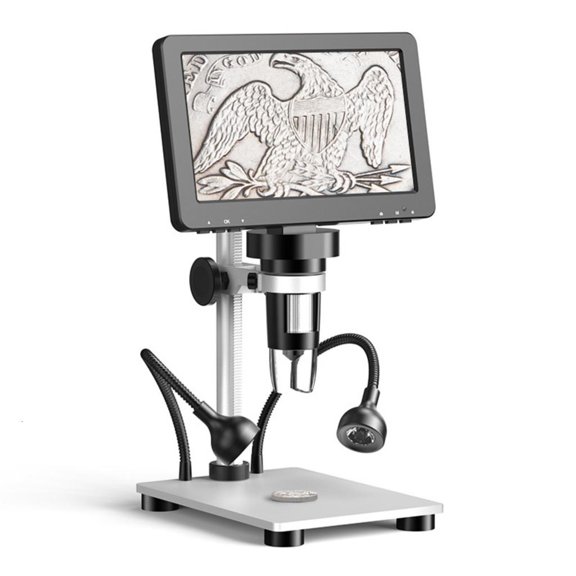 CEORPER 12MP Precise Focusing Digital Microscope For Adults With PC Viewing Capability