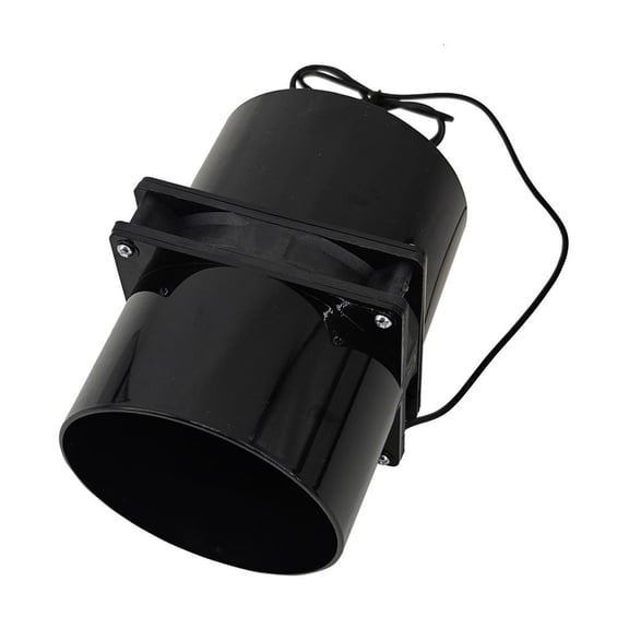 CEORPER 12V Exhaust Fan Home Quiet Inline Pipe Duct Fan Bathroom Extractor Ventilation