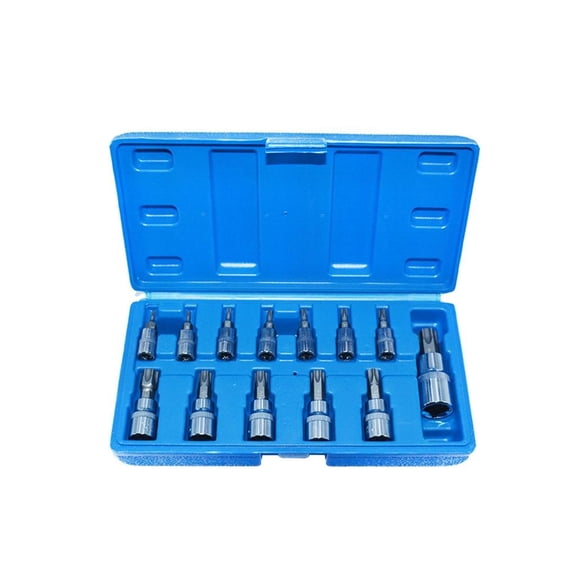CEORPER 13Piece Hex Key Socket Driver Set Socket Wrench with Ergonomic Grip Portable Storage Case Tool Organization for Travel