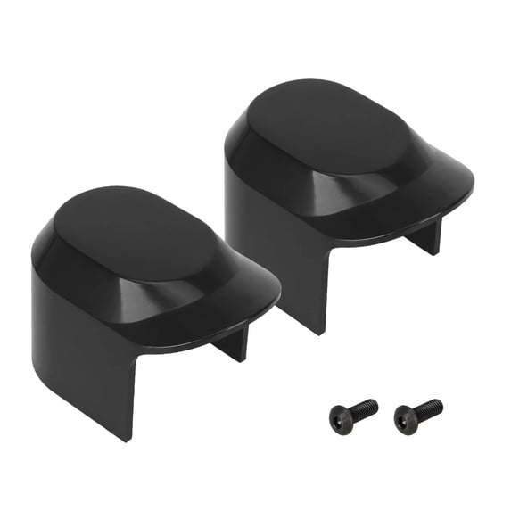 CEORPER 1Pair Electric Scooter Front Decorative Cover Protections Shell Replacement Front Fork Reflector Base Quick Installation
