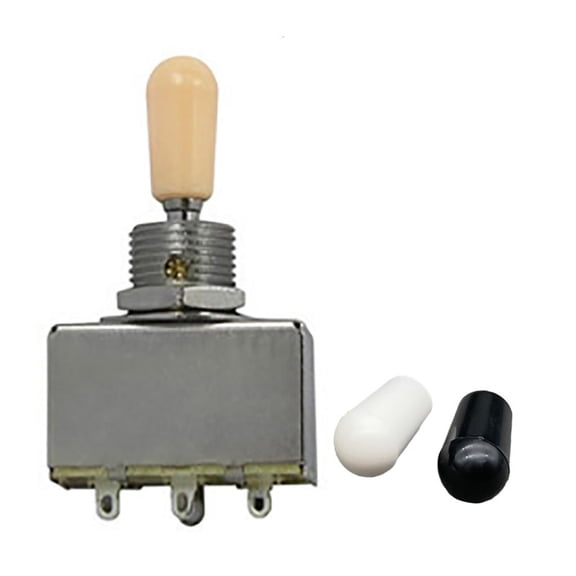 CEORPER 1Pc Guitar Toggle Switch, 3 Way Pickup Selector Part for Guitar Learner Player