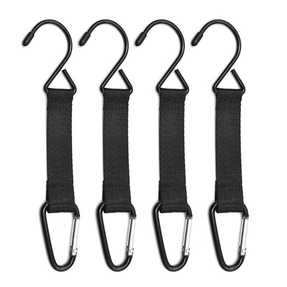 CEORPER 2/1/4pcs Outdoor Fence Hook for Baseball Bag Nylons Safety Buckles Fence Hook