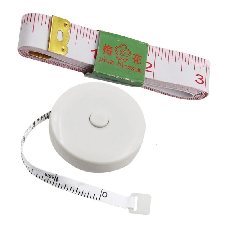 CEORPER 2 In 1 Measuring Tape Set Flexible Soft Tape And Slide Device For Home Office