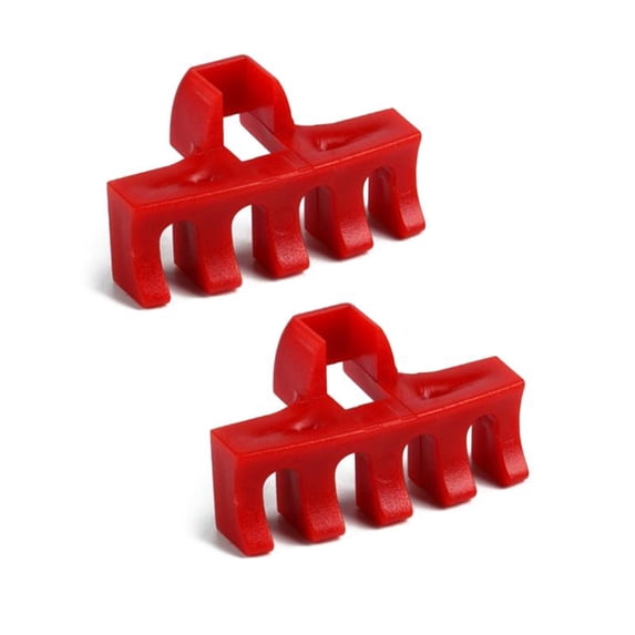 CEORPER 2 PCS Badminton Racket Stringing Racquet Load Spreader Adapter Attachment