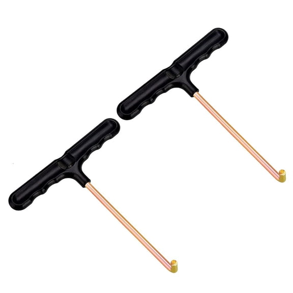 CEORPER 2 Pcs Trampoline Spring Pull Tool T-Hook Outdoor Mat Trampoline Hand Pull Tool