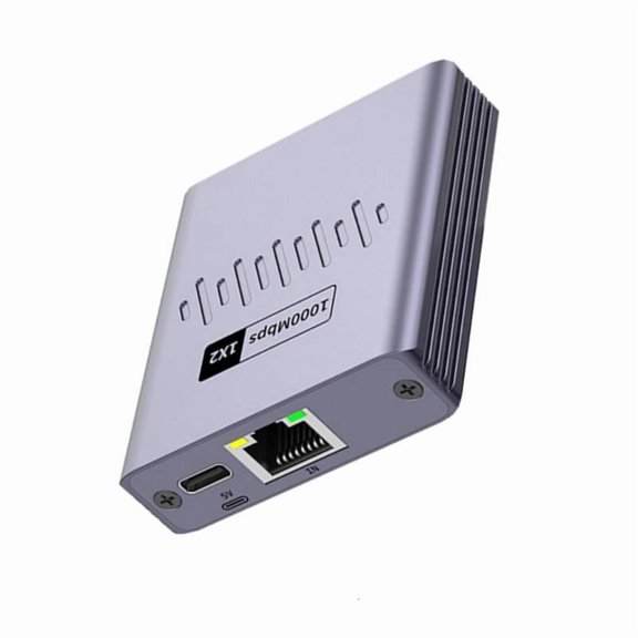 CEORPER 2 Port 1000Mbps RJ45 Gigabit Ethernet Switches 1000Mbps Fast Speed Splitter