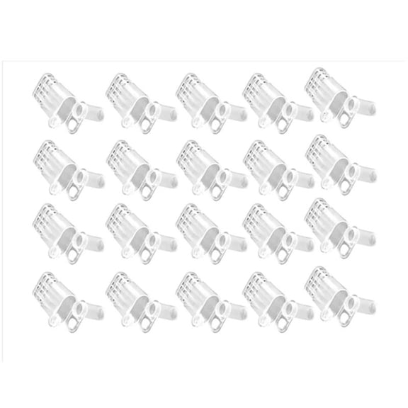 CEORPER 20Pcs Light Weight Queen Bees Cages Plastic Safety Beekeep Cage Enduring