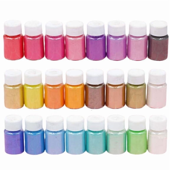 CEORPER 24 Box/set Pigment Making Nail Polish Epoxy Resin Candle Making Slime Dye
