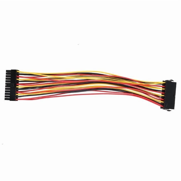 CEORPER 24-Pin ATX Male To Female PC Power Converter Adapter Cable for Motherboard PSU