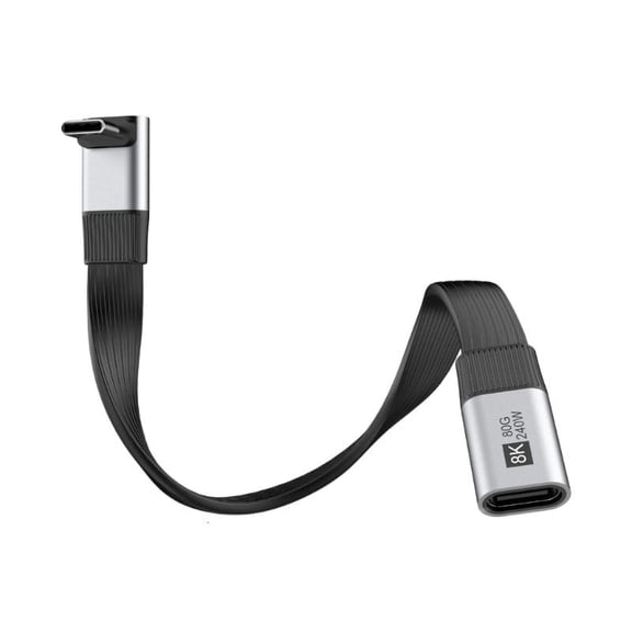 CEORPER 240W Cable 8K@60Hz Video Display Cable USB C 80Gbps Data Transfer
