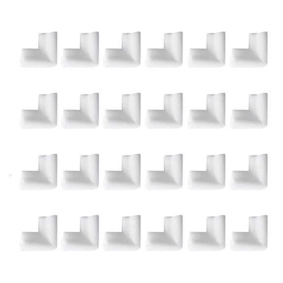 CEORPER 24pcs Protective Foam Corner Protectors for Picture Frame and TV Edges Guards
