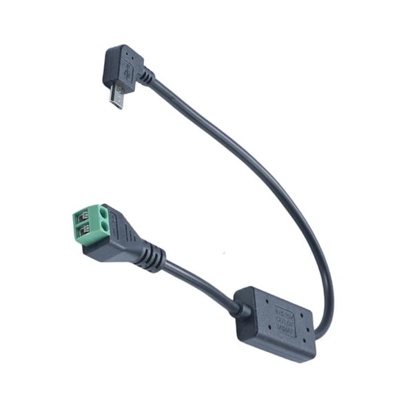 CEORPER 2P Terminals DC5V To 24V Step Down To USB 5Pin Charging Cable For Car Camera